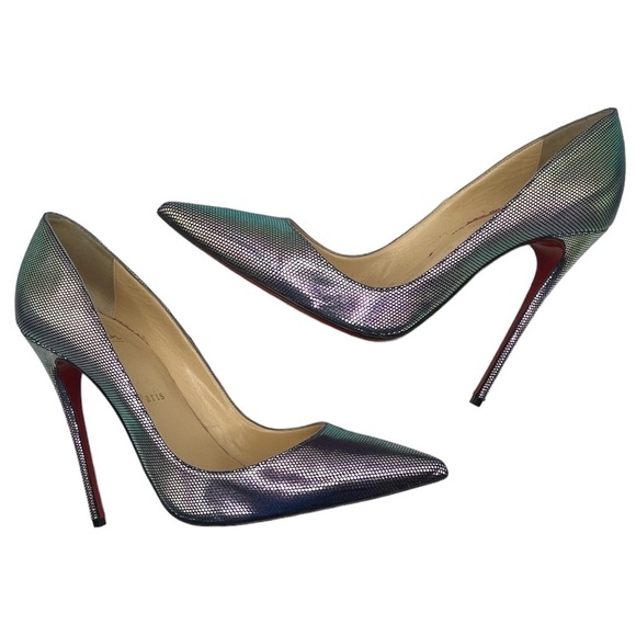 CHRISTIAN LOUBOUTIN So Kate 120 Pumps – Tissu Scarabe Digitale – Size EU 38 US 8 - Picture 9 of 14